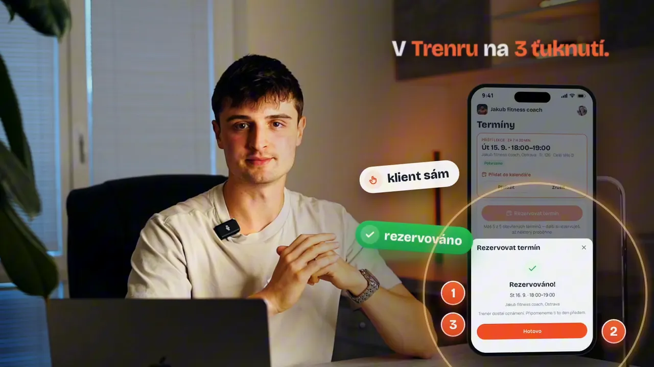 Video: Jak si klienti sami rezervují termíny (1:10)